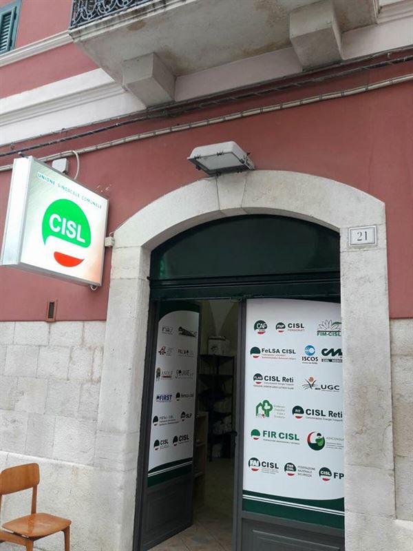 Inaugurata a Trani la nuova sede CIsl