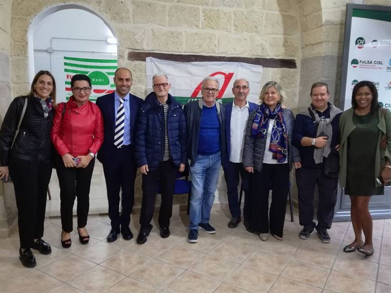 Inaugurata nuova sede Cisl a Trani