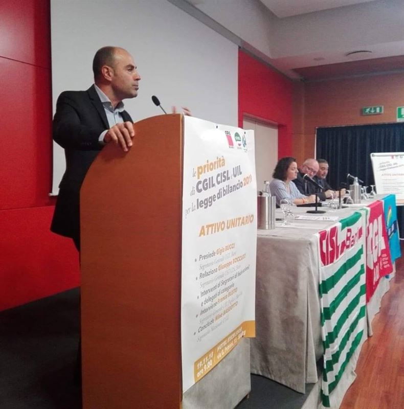 PIATTAFORMA UNITARIA LEGGE BILANCIO 2019